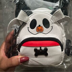 Loungefly dog backpack harness zero nightmare before Christmas size medium